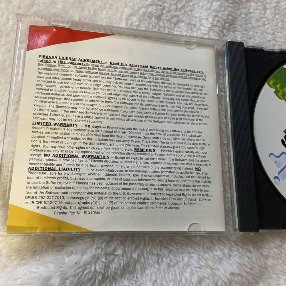 Air Blocks PC CD ROM Game The Ultimate Building Adventure‎ 1997-1997 Vtg